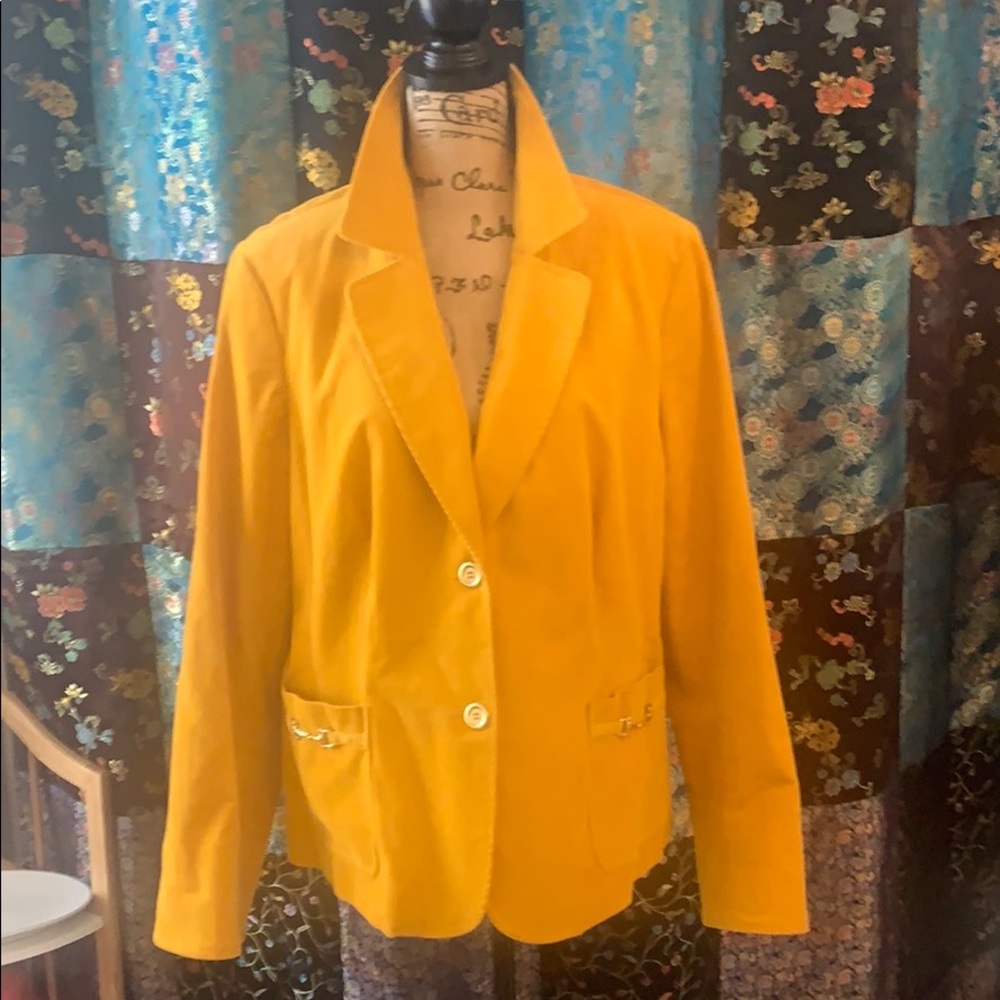 Talbots Thin Cord Blazer